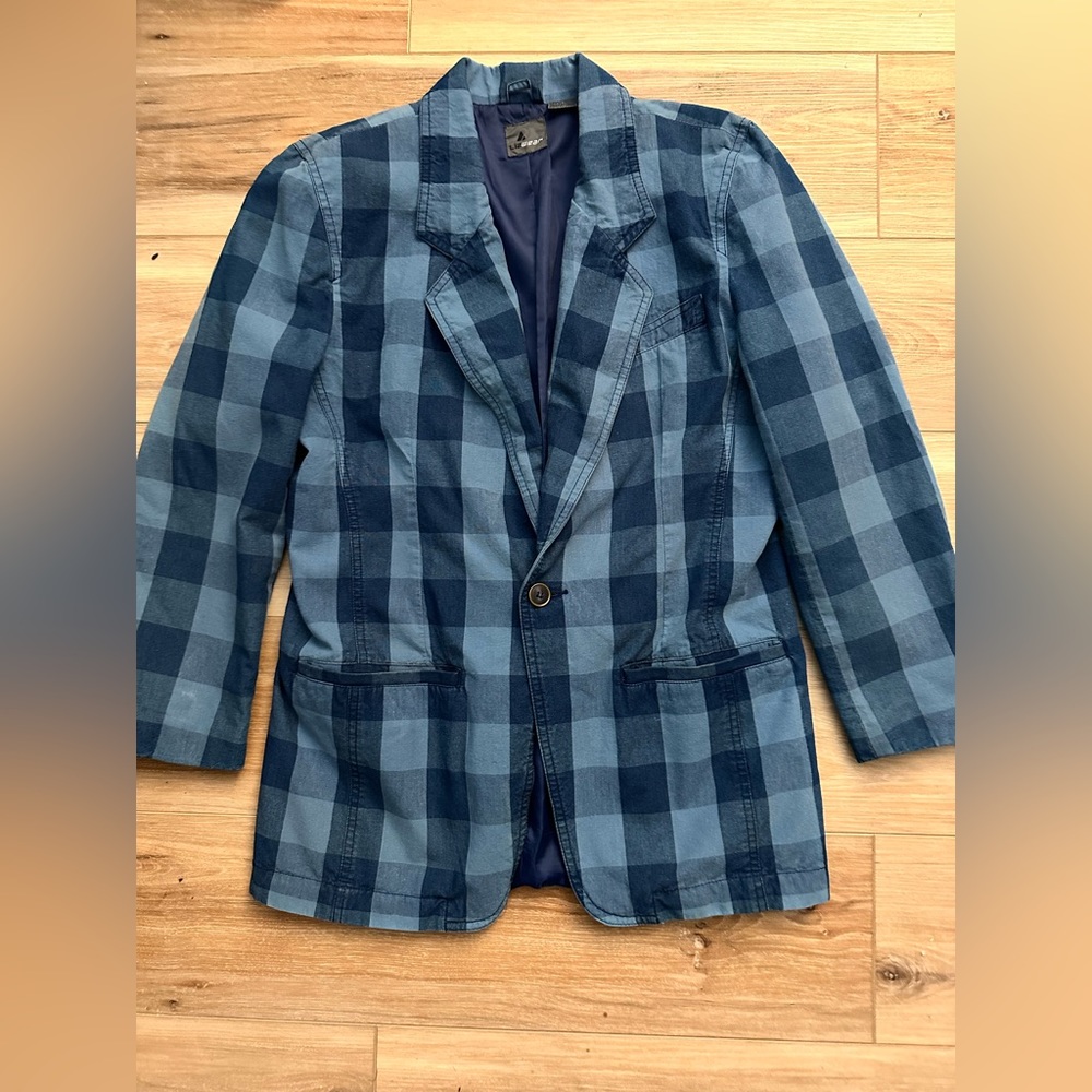 LizWear Vintage Plaid Blazer 6